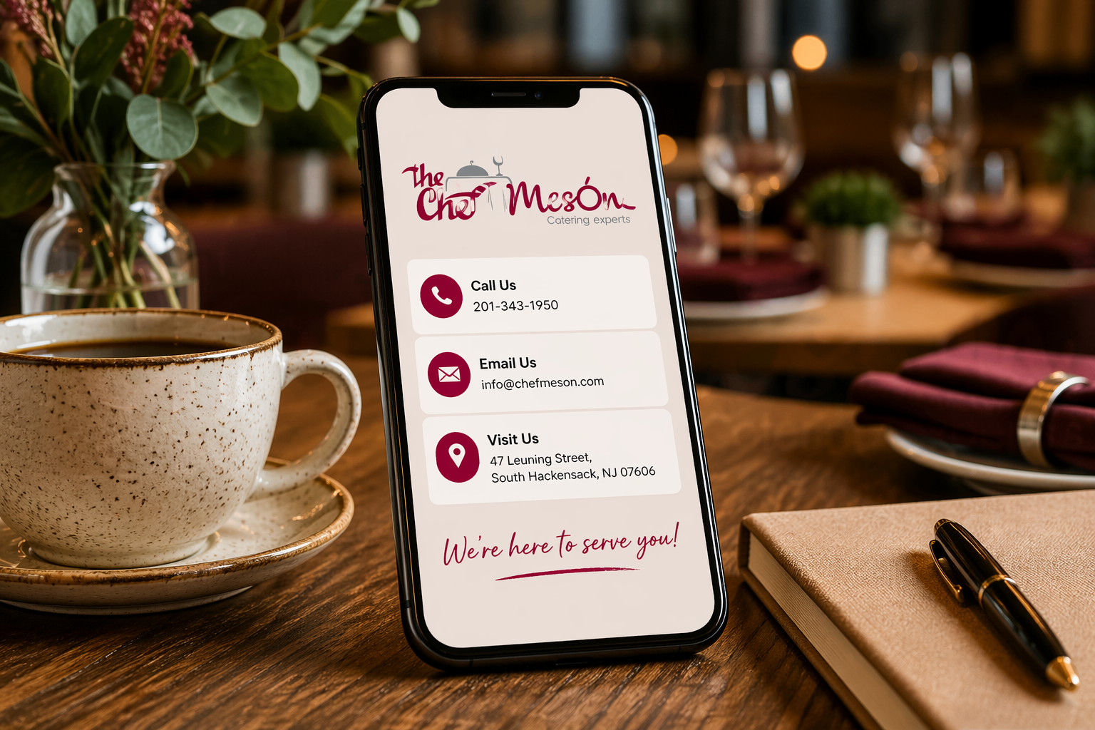 Chef Meson contact
